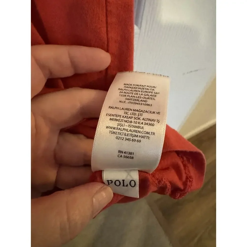 Polo Ralph Lauren Men's Classic Fit Crew Neck T-Shirt X-Large, Classic Red